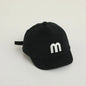 Summer Baby Short Brim Baseball Cap Patchwork Adjustable Mesh Sun Hat For Boy Girl Letter Embroidery Infant Duck Tongue Caps