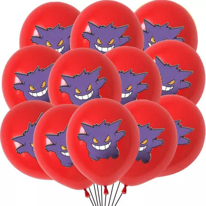 pokemon Latex Balloons Birthday Party Supplies Cartoon Pikachu Balloon Baby Shower Kids Favor For Party Decorations