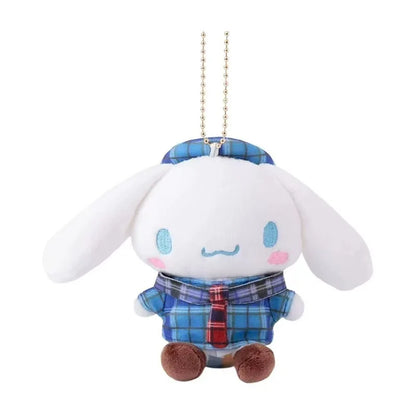 Sanrioed Kawaii Hello Kitty  Kuromi  Plush Doll Toys Pendant Cute Plush  Keychain Bag Pendant Christmas Gifts12CM