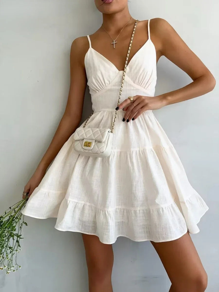 Summer Women's  Cotton Dress