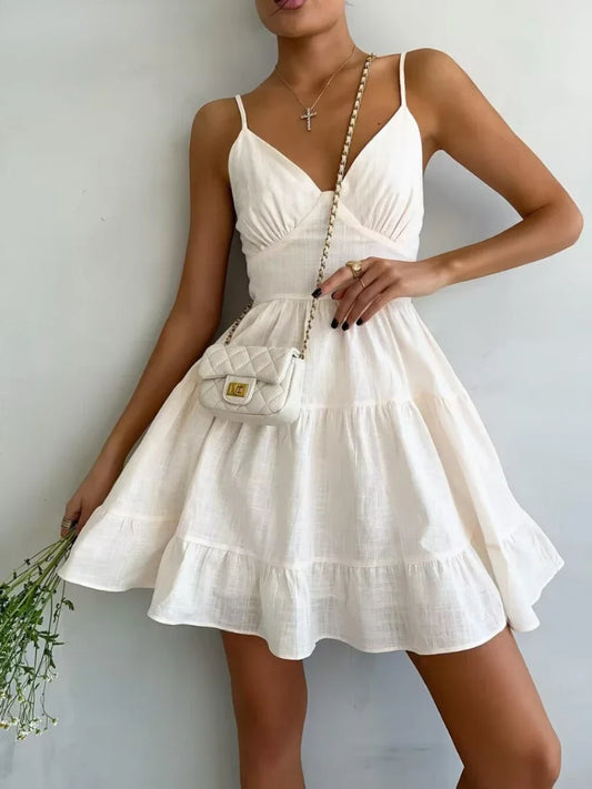 Summer Women's  Cotton Dress