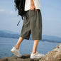 Summer Cotton Linen Short Pants