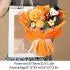 DIY Simulated Flower Bouquet Crochet Sunflower Finished Product Bouquet Graduation Doctoral Bear Valentine's Day Birthday Gift
