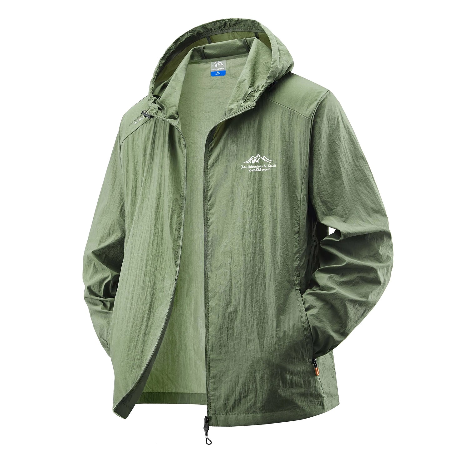 2025 Summer Hooded Jacket Men Women Sun Protection Clothing Fishing Hunting Clothes Quick Dry Skin Windbreaker