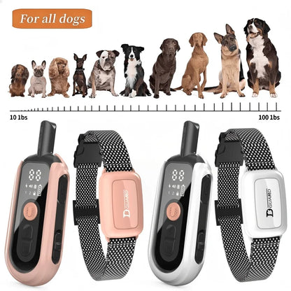 YHLC 3300ft Automatic Anti Barking Dog Collar, Rechargeable Bark Stopper, Stop Barkin, Electric Training Collar for Dog