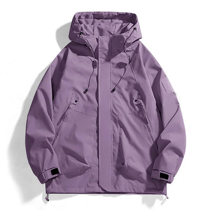 Unisex Outdoor Waterproof Jacket Windbreaker Coat Autumn Breathable Fishing Camping Windproof Jackets Men Women Clothing