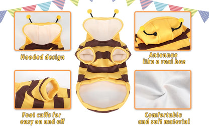 Party Outfit Bee Costumes for Cats or small dog