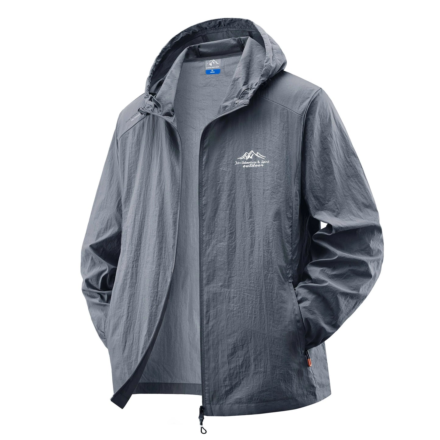 2025 Summer Hooded Jacket Men Women Sun Protection Clothing Fishing Hunting Clothes Quick Dry Skin Windbreaker