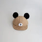 Cute Bear Ear Baby Hat Kids Boy Girl Soft Cotton Peaked Bonnet Caps Children Cartoon Casual Sun Visor Hats