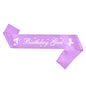 156*9.5cm Mermaid Birthday Girl Shoulder Strap Mermaid Party Crown