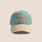 Contrasting Color Children Baseball Hat Kids Sun Shading Duck Tongue Cap Fashion Embroidery Baby Duckbill Hats 2-7Year Boys Girl