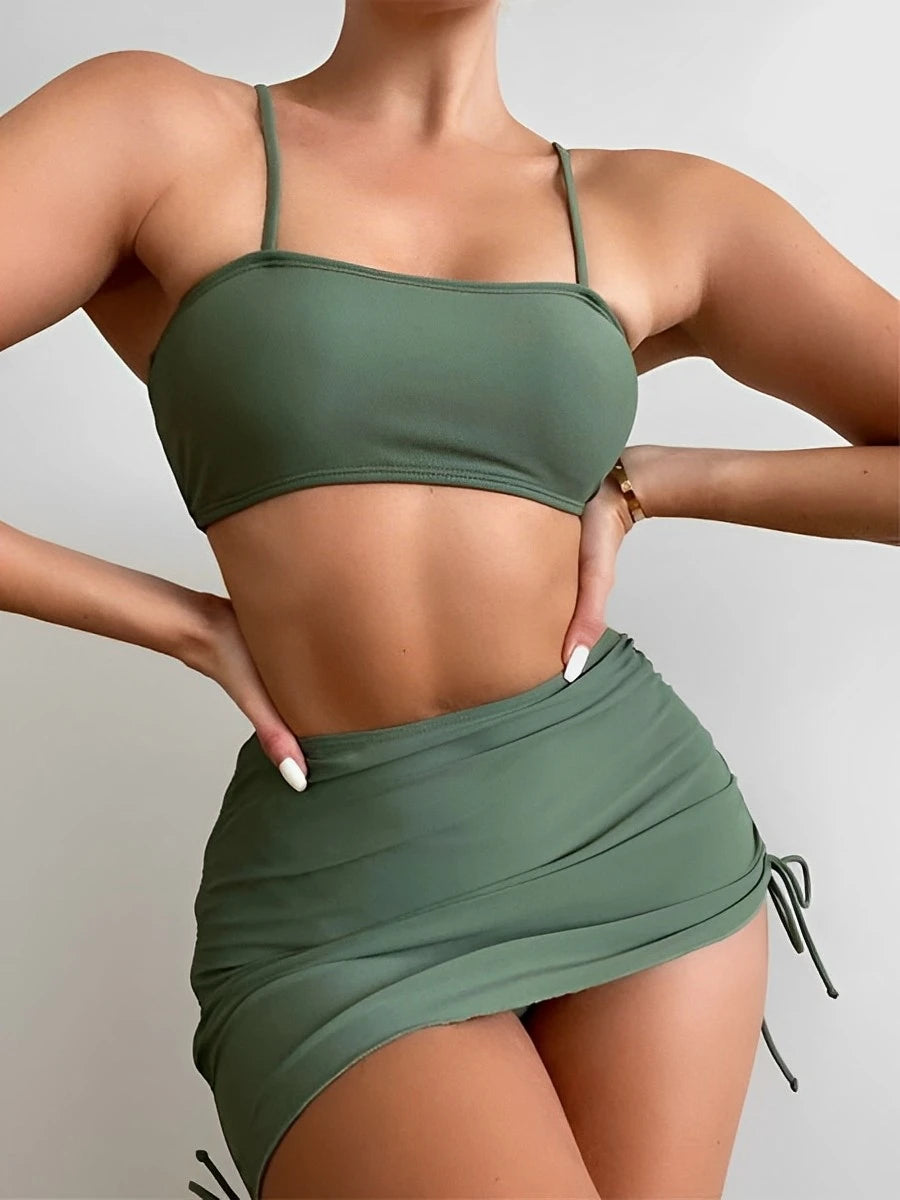 3 Pieces Padded Bikini 2025